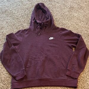 Nike Women's Maroon Hoodie